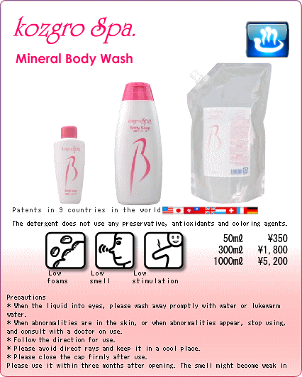 MINERAL BODY WASH